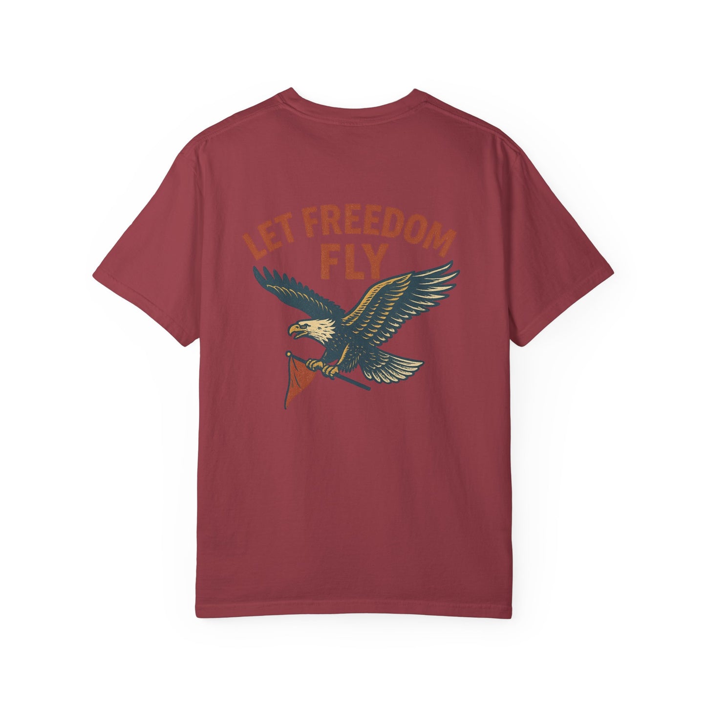 Let Freedom Fly Eagle Short Sleeve Tee