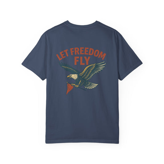 Let Freedom Fly Eagle Short Sleeve Tee